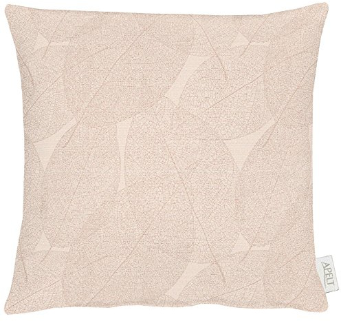 APELT 3002 40X40 60 Kissenhülle, Polyester, Kupfer/Creme