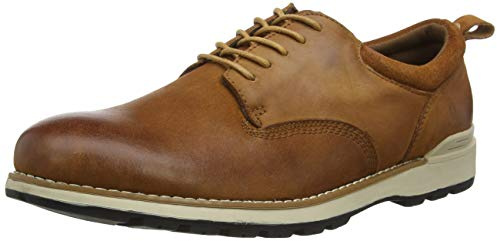 Hush Puppies Men's Dylan Oxford, Tan, 10 UK