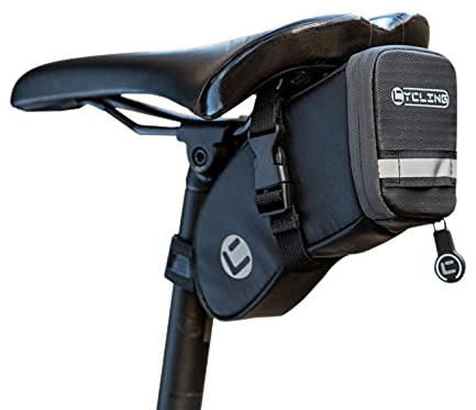 UBORSE Fahrrad Satteltaschen Fahrradtasche mit reflektierender Fahrradsatteltasche Wasserdicht satteltasche rennrad MTB Fahrradrahmentasche Fahrradtasche Sattel 0.8L Fahrradzubehör