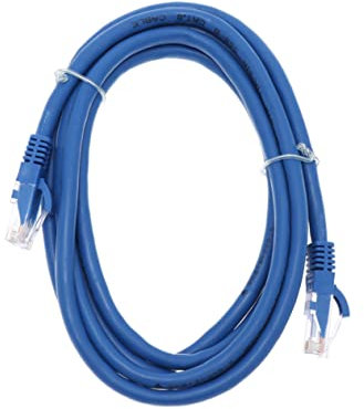 OSALADI 2m Cavo Di Rete Ethernet Da Cavo Di Rete Jumper Per Server Stampanti Router Box Lettori Multimediali Nas Telefoni Voip Dispositivi Poe