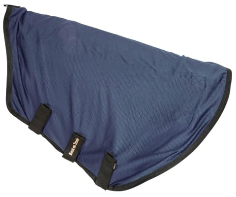 BACK ON TRACK Royal 22135035 Halsschutz, Deluxe, Marineblau, 135 cm