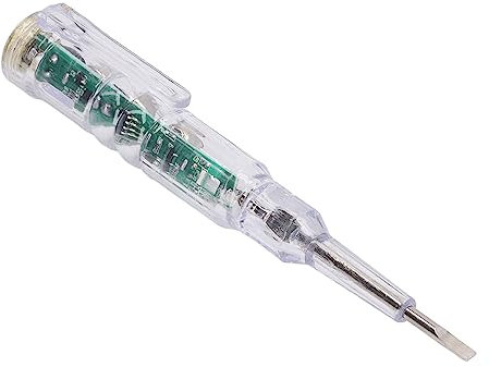 Uadme Buscapolos Electricista, Detector de Voltaje sin Contacto, Destornillador Comprobador Tension, con Alarma de Zumbador, para Reparación de Circuitos (70-250V)