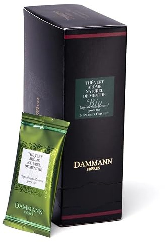 Dammann Freres - Thé vert arôme naturel de menthe - 24 sachets