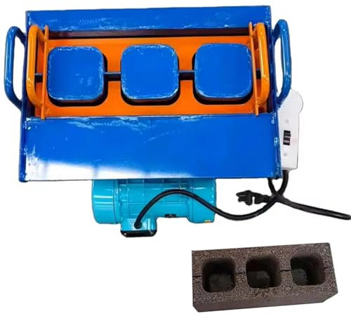 Widely Used Manual Hollow Concrete Cement Block Making Machine Construction Cement Brick Mold Cement Block Machine,30 Bricks/H,Customizable Molds,Suitable for Paving Construction,Threeholes