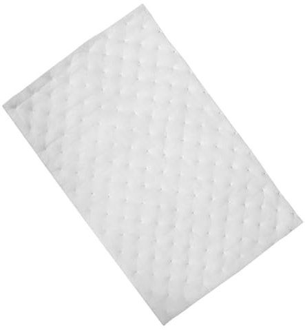 PENIKOKO Tapis D'isolation Phonique pour Voiture en Polyester Blanc avec Absorption Acoustique et Fonction Antivibration pour Modification Audio Automobile