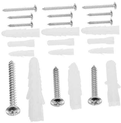 Alipis Vis Pour Cloison Sèche Avec Ancrages Muraux Kit De Vis De Montage Pour Fixation Sûre Ancrages Pour Cloison Sèche Robustes