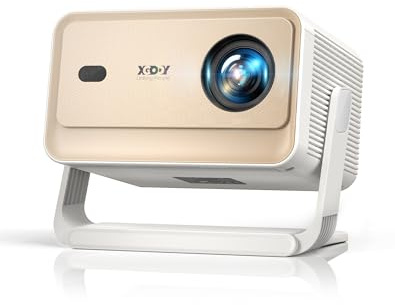 【Compatible with Netflix & AI Autofocus】Smart 4k Projector, Valentine Gifts, XGODY 700ANSI 1080P with 4D Auto Keystone Correction, WiFi 6 Bluetooth 5.4, Full HD Projector for Bedroom, Home Cinema