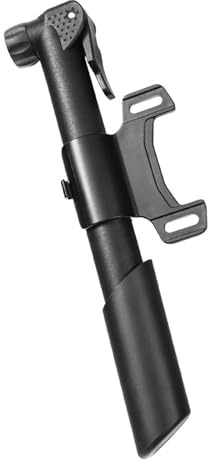 Perfeclan Mini Pompa per Bicicletta montata sul Telaio, Piccola, compatta, ad Alta Pressione, per gonfiaggio Domestico, per Bici da Strada, BMX, Pieghevole, da