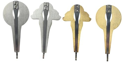 LeeQinersw Traditionelle Maultrommel Aus Metall (4er Set) für Kinder, Erwachsene Und Anfänger. Kompaktes, Leichtes Und Tragbares Musikinstrument. Ideal für...