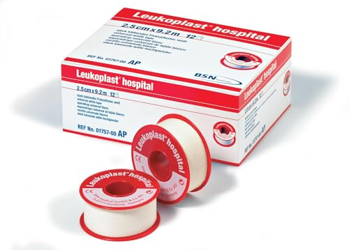 BSN medical Leukoplast S Pflaster gewebt, die Zirkonia Zink-Klebebänder 9,2 cm x 2,5 cm