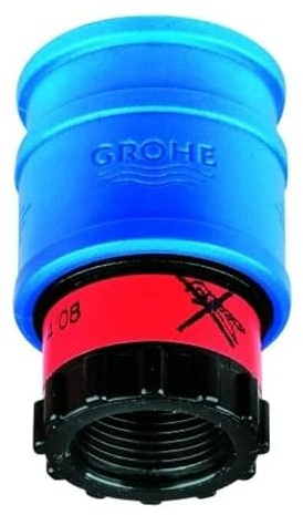 GROHE Kupplung (Wandmontage, langlebige Oberfläche, Metallgriffe, Herstellergarantie: 5 Jahre), 46338000