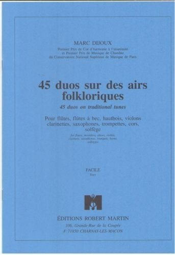 Quarante-Cinq Duos Sur des Airs Folkloriques