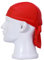 HASAGEI Sports Bandana Cap Herrem Damen Biker Bandanas Kopftuch Hat - Rot