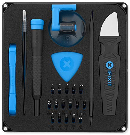 iFixit Essential Electronics Toolkit, Starter-Set mit 16 Präzisions-Bits (4 mm), Schraubendreher & Öffnungswerkzeugen zum Reparieren von Elektronik