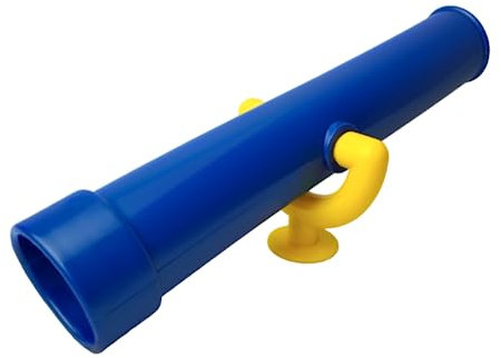 OTITU Jumelles pour Tour De Jeu, Accessoire De Maisonnette - Jumelles en Plastique - Jumelles pour Enfants pour Tours d'escalade Maisonnette Jouet pour Enfants Jardin Bleu et Jaune