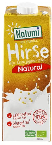 Natumi Bio Hirse Drink natural 24er Pack (24 x 1 L)