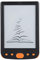 Goshyda Lettore di E-Book, Lettura di Libri Digitali BK-6025L ​​Portatile da 6 Pollici 8G, Risoluzione 800 * 600, 1800 mAh, Design Impermeabile, più Lingue, Supporta Schede TF (Arancia)