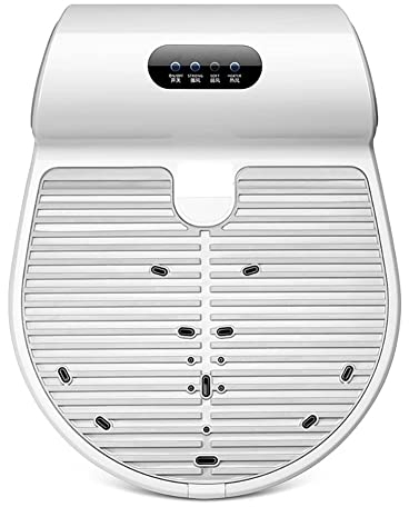 Essiccatore completo con tecnologia agli ioni negativi - 2 marce, asciuga piedi, asciugatura rapida, riscaldamento/raffreddamento, rilevamento della gravità - perfetto per uso domestico e in bagno