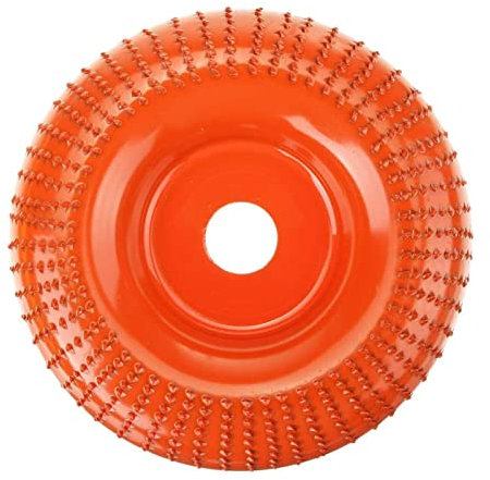 SZTVECFW Disque abrasif for meuleuse d'angle en Bois, revêtement en carbure de tungstène, alésage, façonnage, ponçage, Sculpture, Outil Rotatif(Oran,110Mmx22Mm)