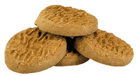Schecker Hundeleckerli - Maxi Hundecookie mit Huhn - Hundekuchen - extra-hart - Der sättigende Taler ist auch für unterwegs gut geeignet - 1 kg