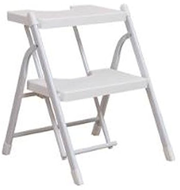 Escabeau Marches Pliable Escabeau pliant 2 marches 3 marches, escabeaux en métal robuste for adultes avec pédale large antidérapante, petit tabouret pliable portable léger, mini échelle pliante de cui