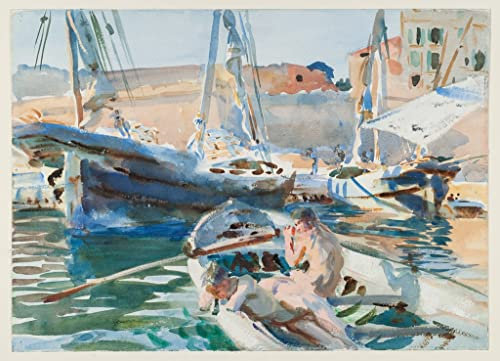 RZHRHJES Ölgemälde Wandbilder Abstrakte Leinwand Kunst Wandkunst Bild Druck Entladen Von Gips Von John Singer Sargent Kunst Leinwand Poster für Wanddekoration 60x90cm