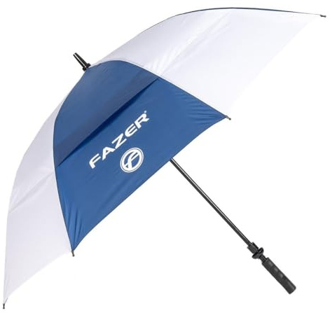 FAZER Auto Dbl Schirm, blau, 62 Inch