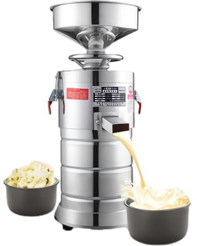 ZIJINGY Coffee bean grinder, commercial soy milk machine, 1100W automatic soy milk machine for restaurants