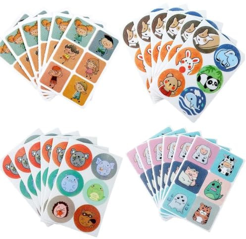 Parche Repelente Mosquitos,144pcs Pegatinas Antimosquitos,Pegatinas Repelente Mosquitos,Parche Repelente, Verano Antimosquitos,Adecuado para Acampar al Aire Libre para Adultos y Niños