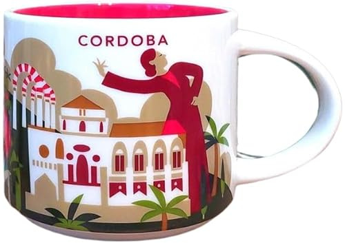 STARBUCKS - Córdoba (España) You Are Here Collection, Taza de Café 414ml/14 oz.