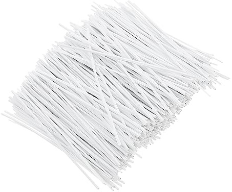 SEWACC Fascette Fermacavi in Plastica Anima in Ferro 10 Centimetri 1000 Pezzi Per Organizzazione Cavi Informatici e Elettrici Riutilizzabili Per Ufficio e Casa