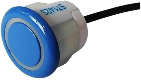 Sensore Di Parcheggio PDC Sensore Parcheggio Auto Da 12 V 23 Mm Sonda Induzione Retromarcia Indicatore Avviso Sonoro Assistenza(Blue)