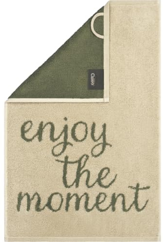 Cawö Gästetücher Postcard Towels Edition 100 Enjoy the Moment - 16