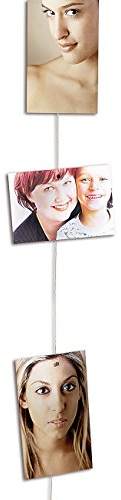 Your Design Bilderrahmen Foto: Magnetische Foto-Leine mit 8 Mini-Magneten (Fotoseil, Fotorahmen, Magnete)