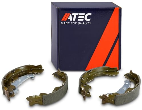 ATEC Germany Bremsbackensatz Trommelbremse | Kompatibel mit: CITROËN C1, C1 II, OPEL AGILA, PEUGEOT 107, 108, SUZUKI SPLASH, SWIFT III, TOYOTA AYGO, AYGO, YARIS