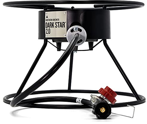 Northern Brewer - Dark Star Propane Burner for Beer Brewing (Black)