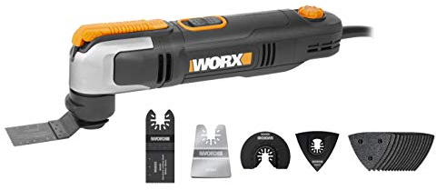 WORX WX686.1 250W Sonicrafter Oscillating Multi-Tool with 19-Piece Accessory Kit