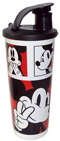 Tupperware Becher mit Klappdeckel, 473 ml, Mickey Mouse Design