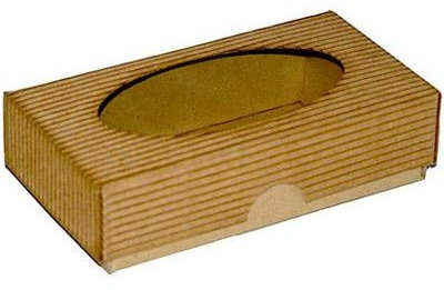 1 Geschenkschachtel mit Deckel und Sichtfenster | 2-TLG.| 130x70x35mm