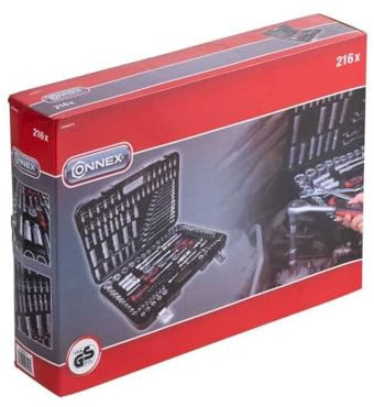 CONNEX Steckdosenbox - 216-teilig - 2 Jahre Garantie