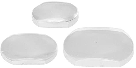 Segrehy Loupe de Calendrier pour Montre 3 Pièces, Lentille en Saphir à Bulles Haute Transparence, Outil Professionnel pour Réparateurs de Montres, Réparation Créative, DIY, Bijouterie et Horlogers