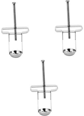 Cabilock 3St Jujube-Entkerner kirschentkerner kirschkern entkerner obstsamen Obstentkerner Entkerner für rote Datteln Corer Fruchtkernentferner rostfreier Kirschkern Rostfreier Stahl Silver
