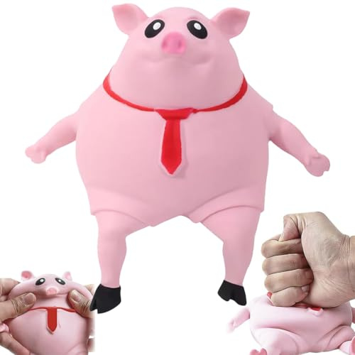 Anti Stress Schwein, Schweine Quetschspielzeug, Schwein Zum Schlagen, Piggy Squeeze Toy, Anti Stress Spielzeug Für Erwachsene Und Kinder