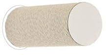 LucyBalu® Jumper LITE Kratzstamm Kletterstufe – Weiß | Leichte runde Katzentreppe zum Kratzen, ideal für eine Katzenwand