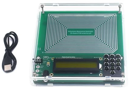 Gramigg Generador emisor de frecuencia de 7,83 Hz DC5 V, generador de resonador auditivo para oficina y aplicación de computadora