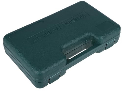 Kit de Medición de Presión Hidráulica para Excavadora, Con Acoplamiento y Manómetro, 3 Unidades - Resistente al Calor y Presión, Almacenaje Seguro y Completo