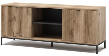 Vicco Lowboard Eliza, Viking Oak, 150 x 60 cm