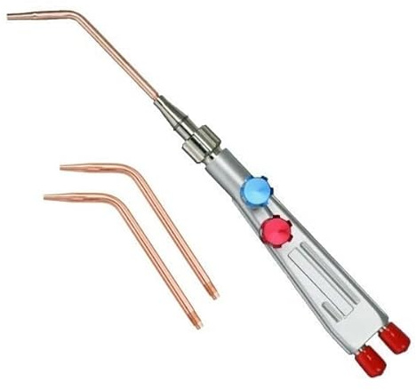 OXY Acetylene Lightweight Gas Welding Torch Oxygen Fuel Shank + Tips KIT