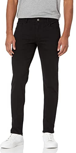 A|X Armani Exchange Jeans Skinny da Uomo in Twill Elasticizzato a 5 Tasche, Nero, 52