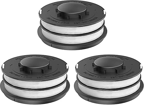 Donkivvy 3 Stück Doppelfadenspule für ALDI Gardenline GLR 450 451 452 Elektro-Rasentrimmer